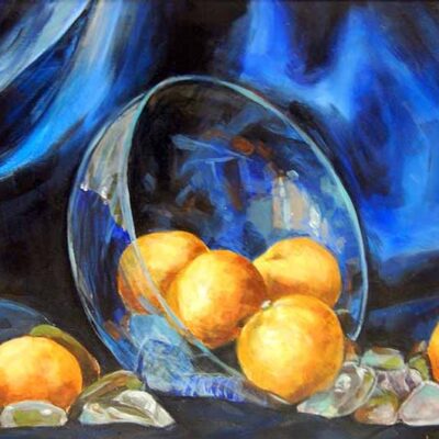 Oranges in a Bowl