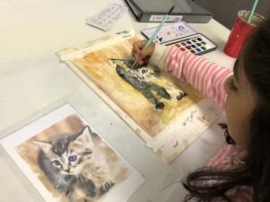 VIRTUAL - FUN WITH WATERCOLORS - Beginner