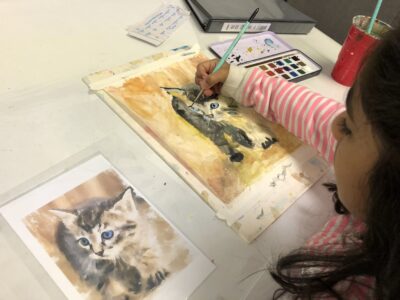 VIRTUAL - FUN WITH WATERCOLORS - Beginner
