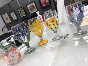 Week 8: GLASS & MULTI SURFACE PAINTING WORKSHOP