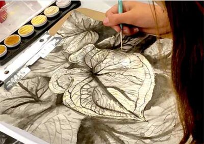 VIRTUAL - DRAWING WITH PEN AND INK - Beginner