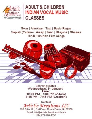 Indian Vocal Classical & Light Music Classes