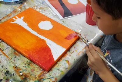 VIRTUAL - PAINTING WITH ACRYLICS - Beginner - Image 2