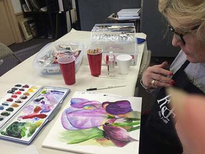 VIRTUAL - EXPERIMENTAL WATERCOLORS - Intermediate - Image 3