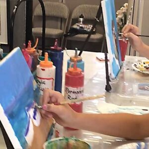 ACRYLICS ON CANVAS CAMP