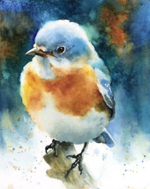 Virtual - PAINTING BIRD IN WATERCOLORS - BEGINNER