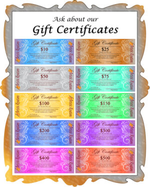 Gift Certificates